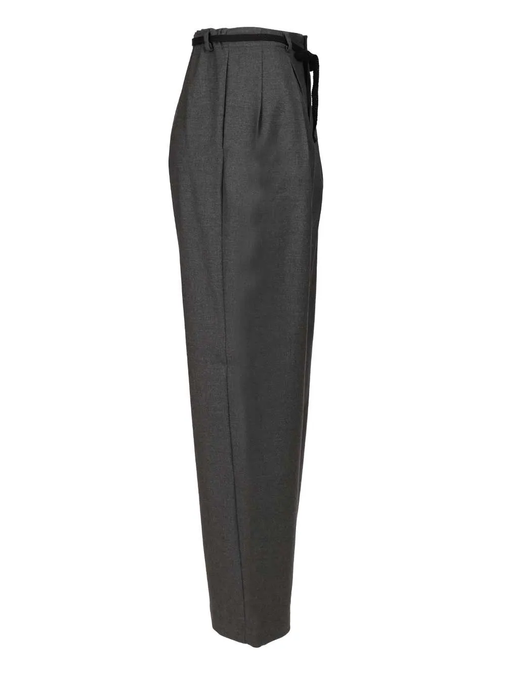 Pleated Drawstring Trousers