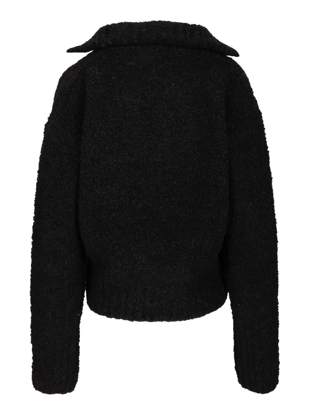 Long-Sleeve Textured Sweater