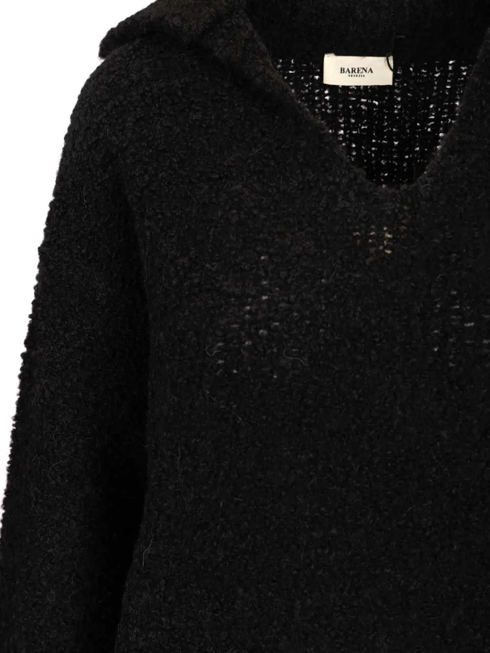 Long-Sleeve Textured Sweater