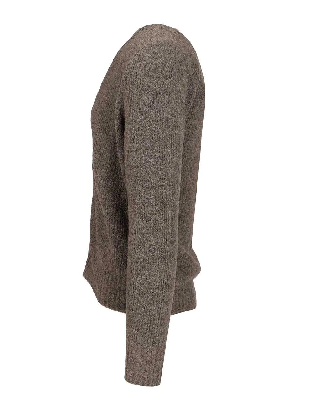 V-Neck Buttoned Cardigan