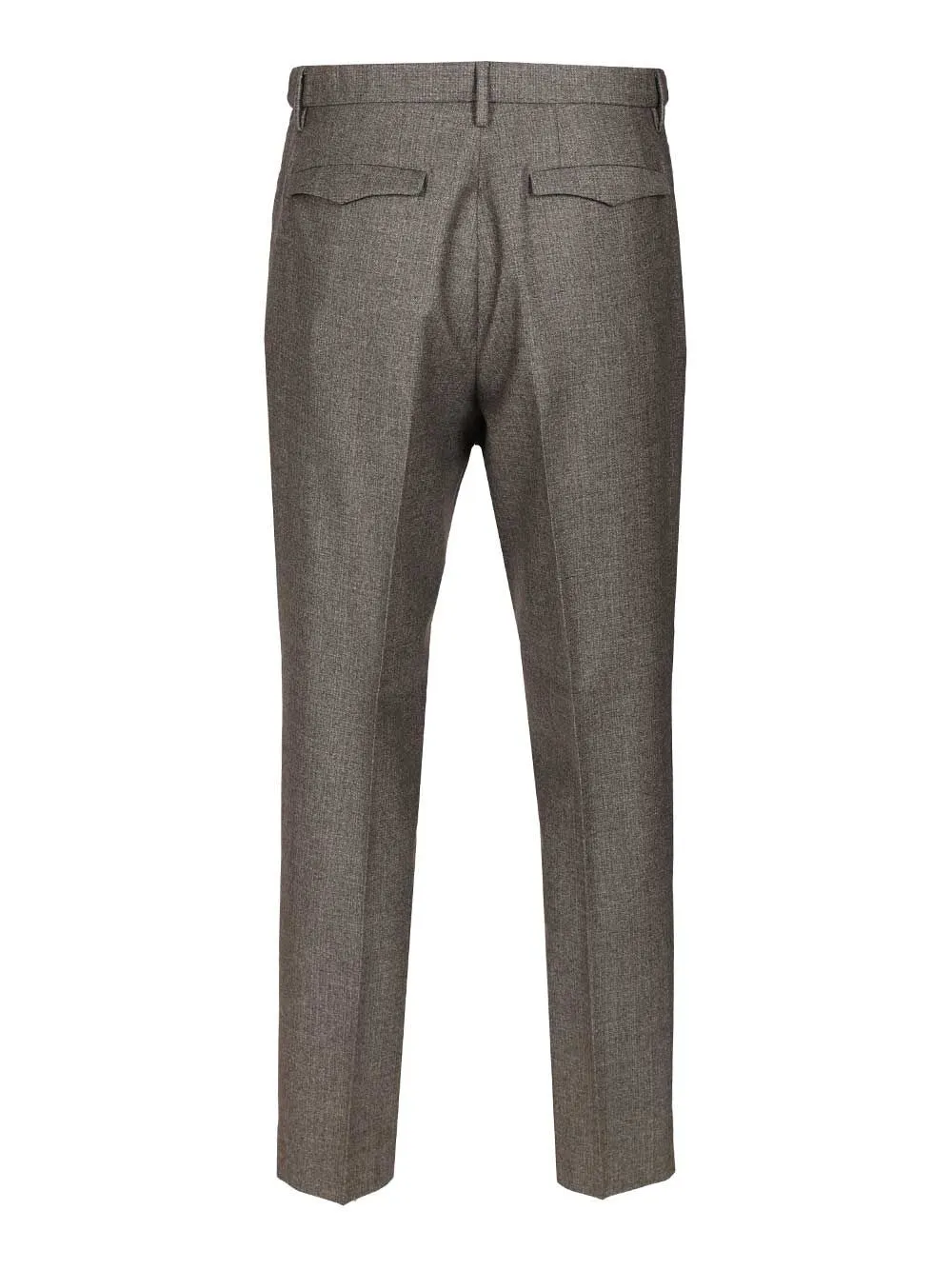 Pleated-Details Trousers