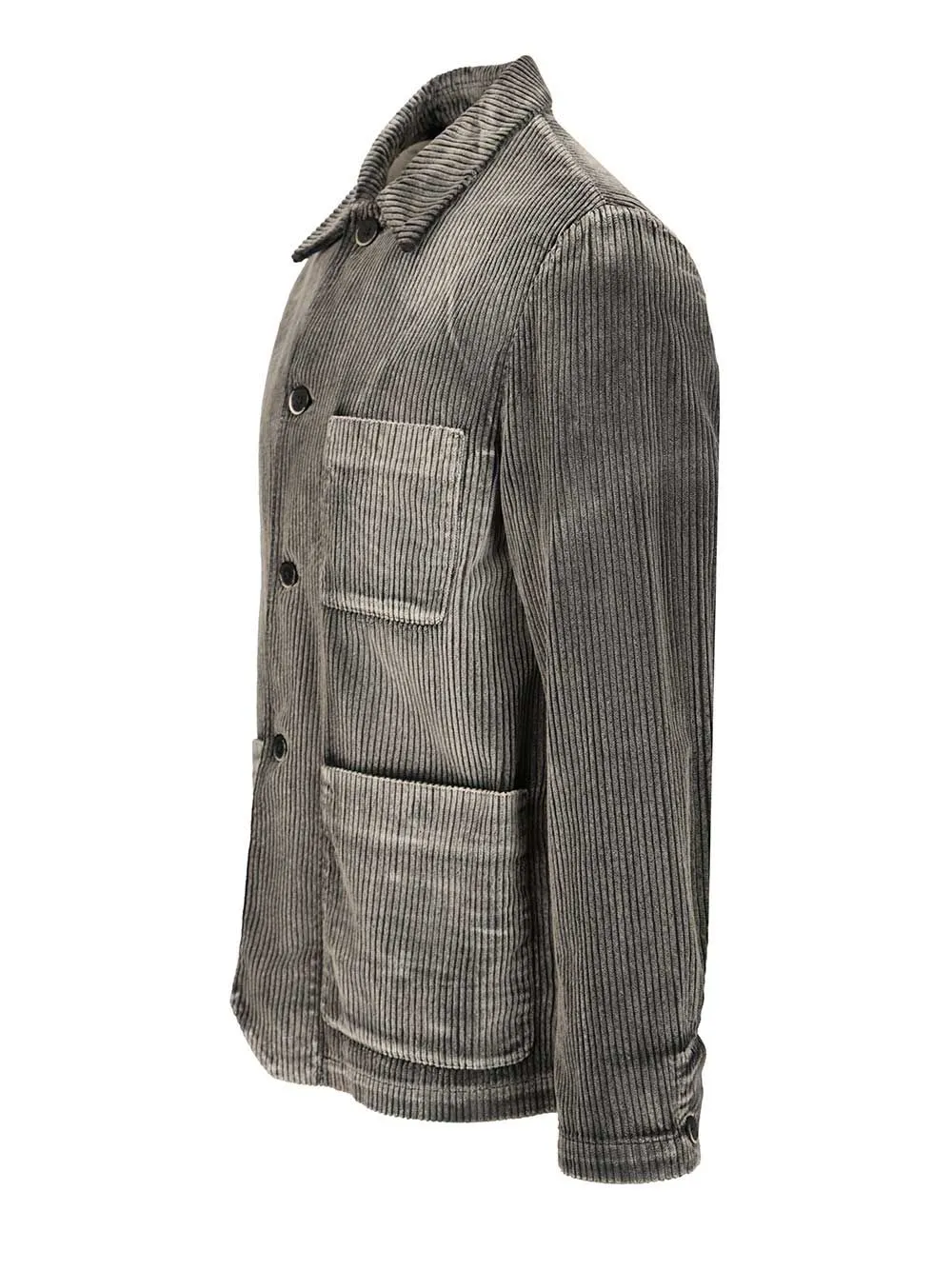 Visal Osal Corduroy Pocket Overshirt