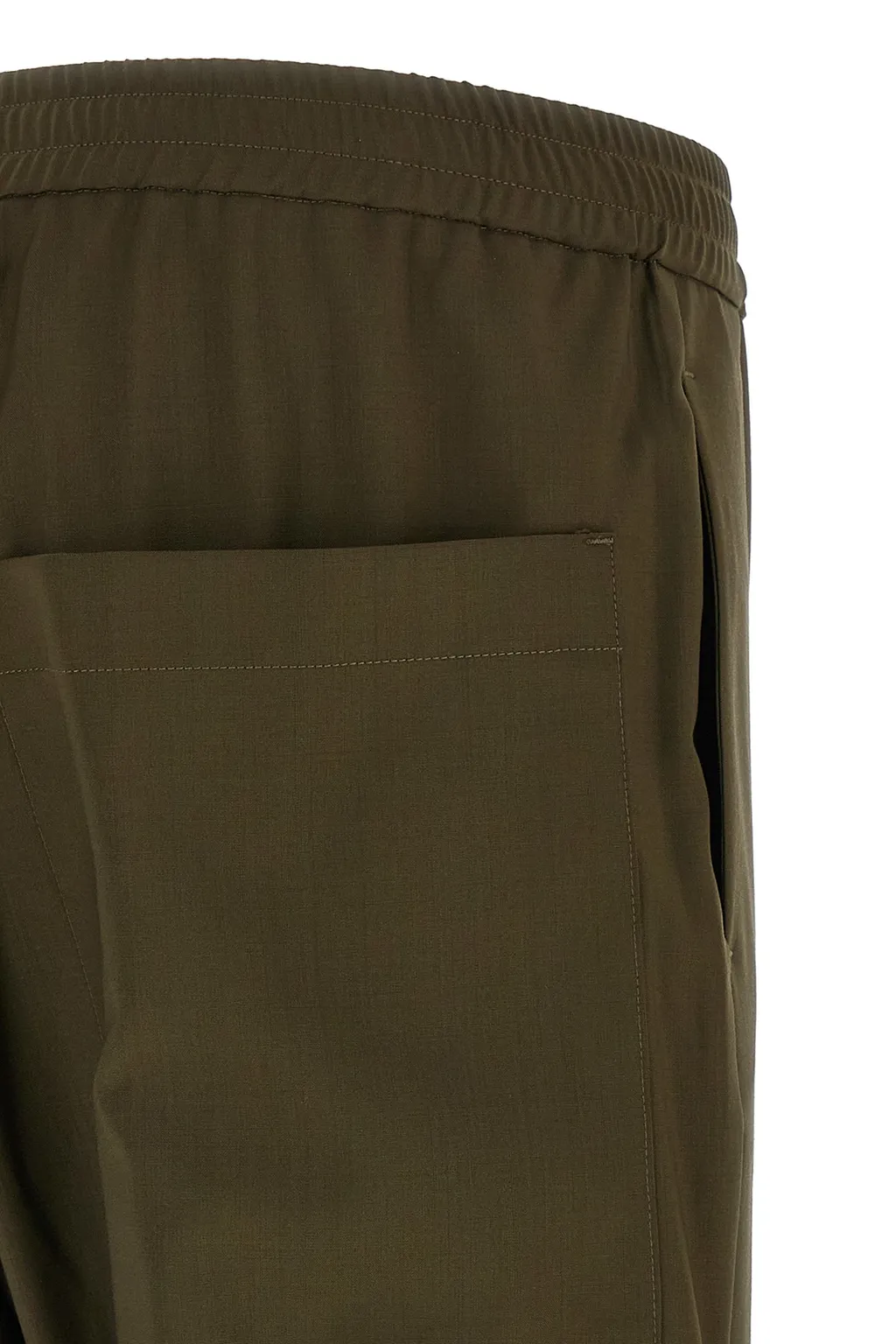 Straight-Leg Casual Pants