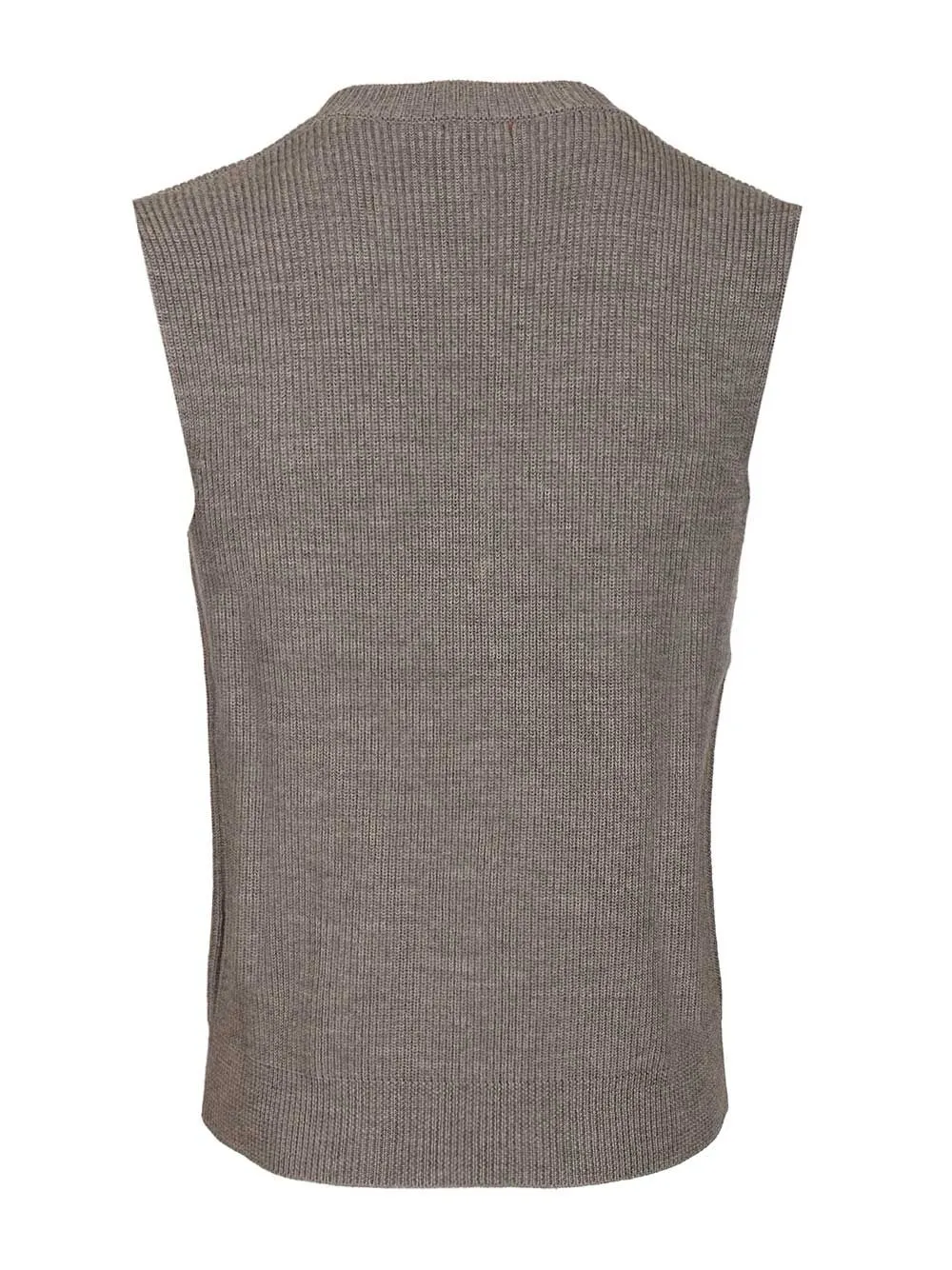 V-Neck Wool Sweater Vest