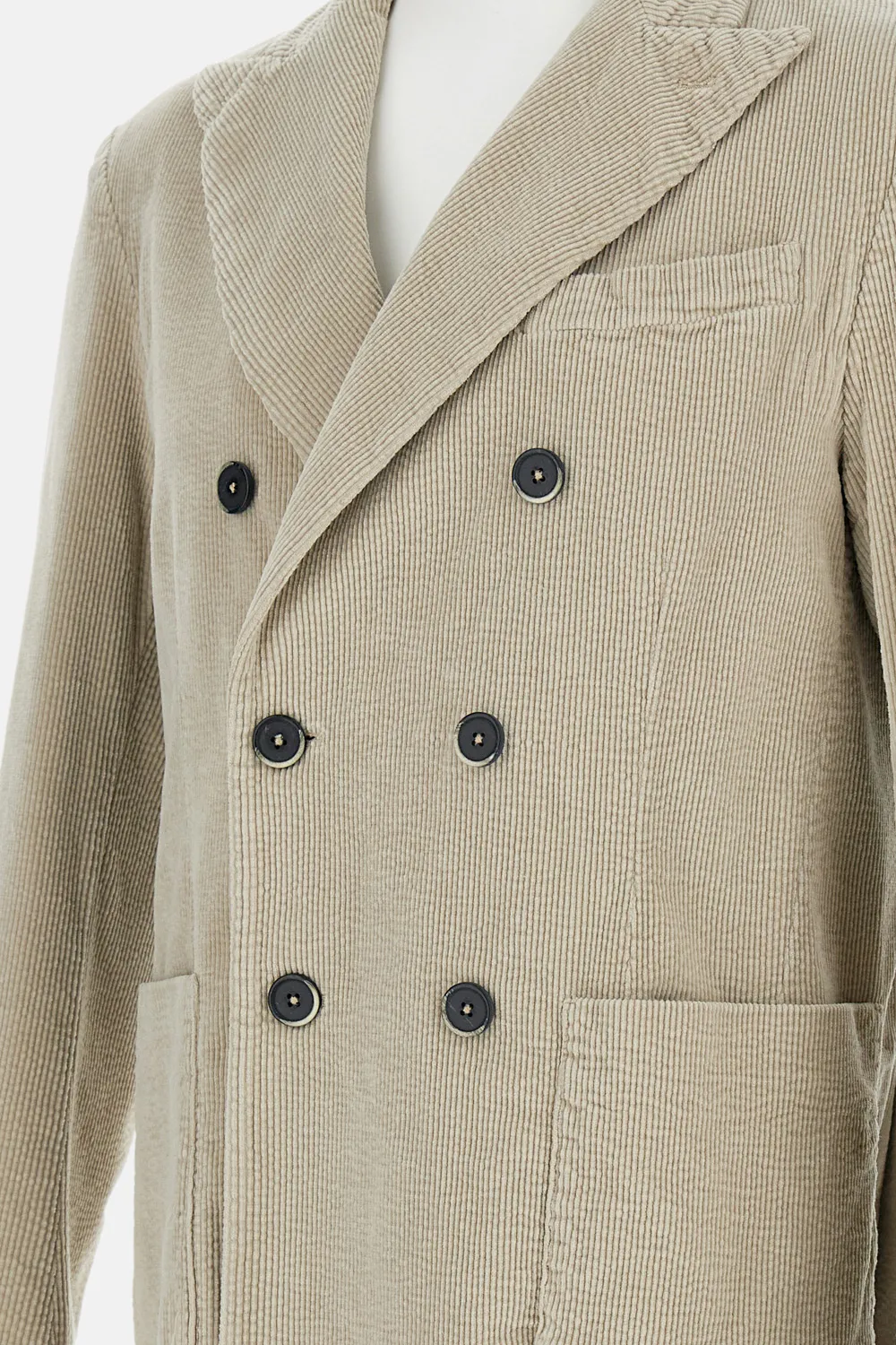 Double-Breasted Casual Jacket