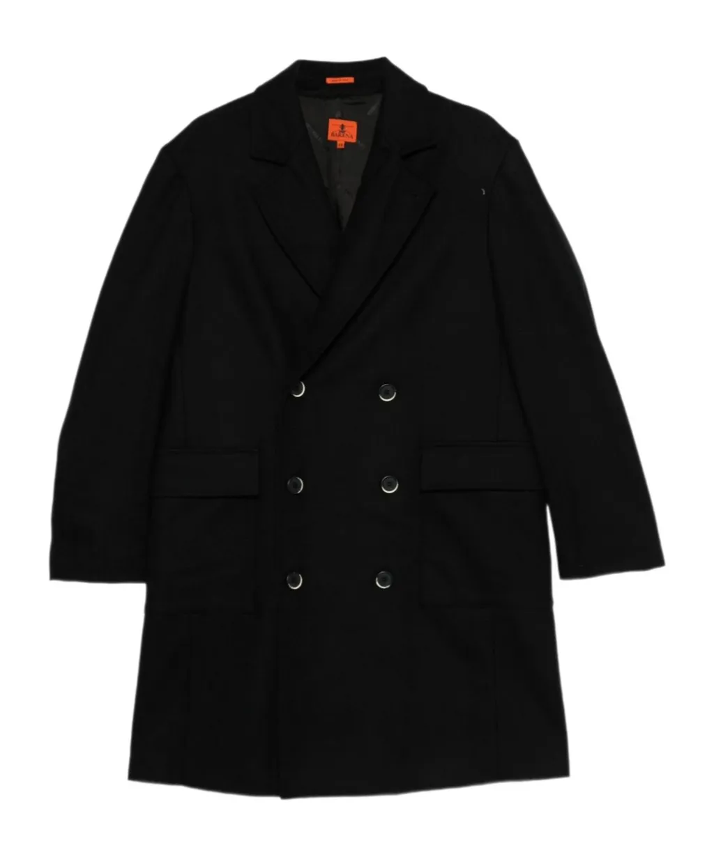 Double-Buttoned Padded Coat