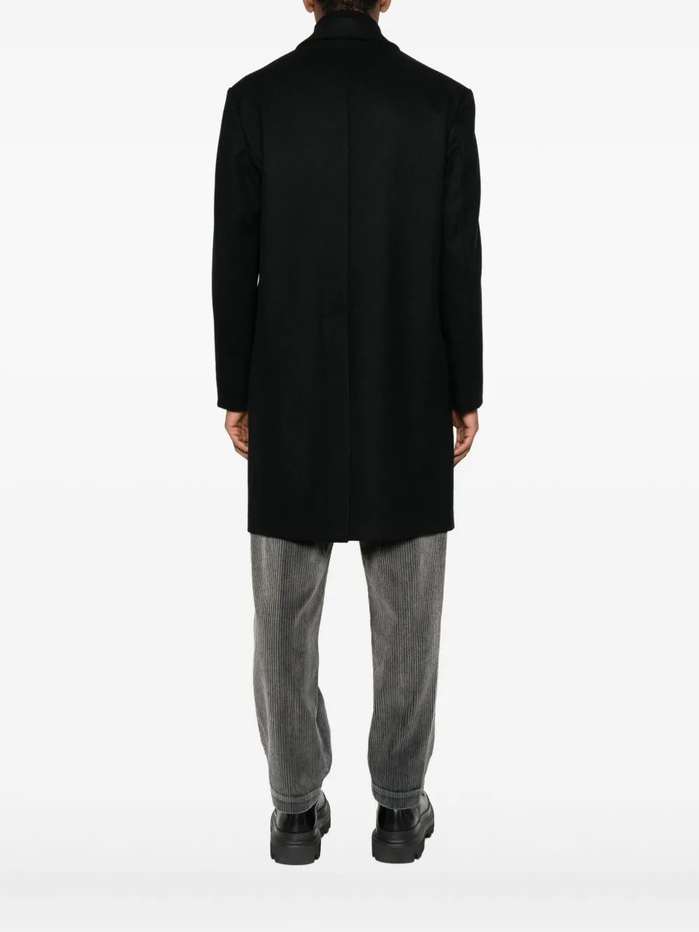 Double-Buttoned Padded Coat