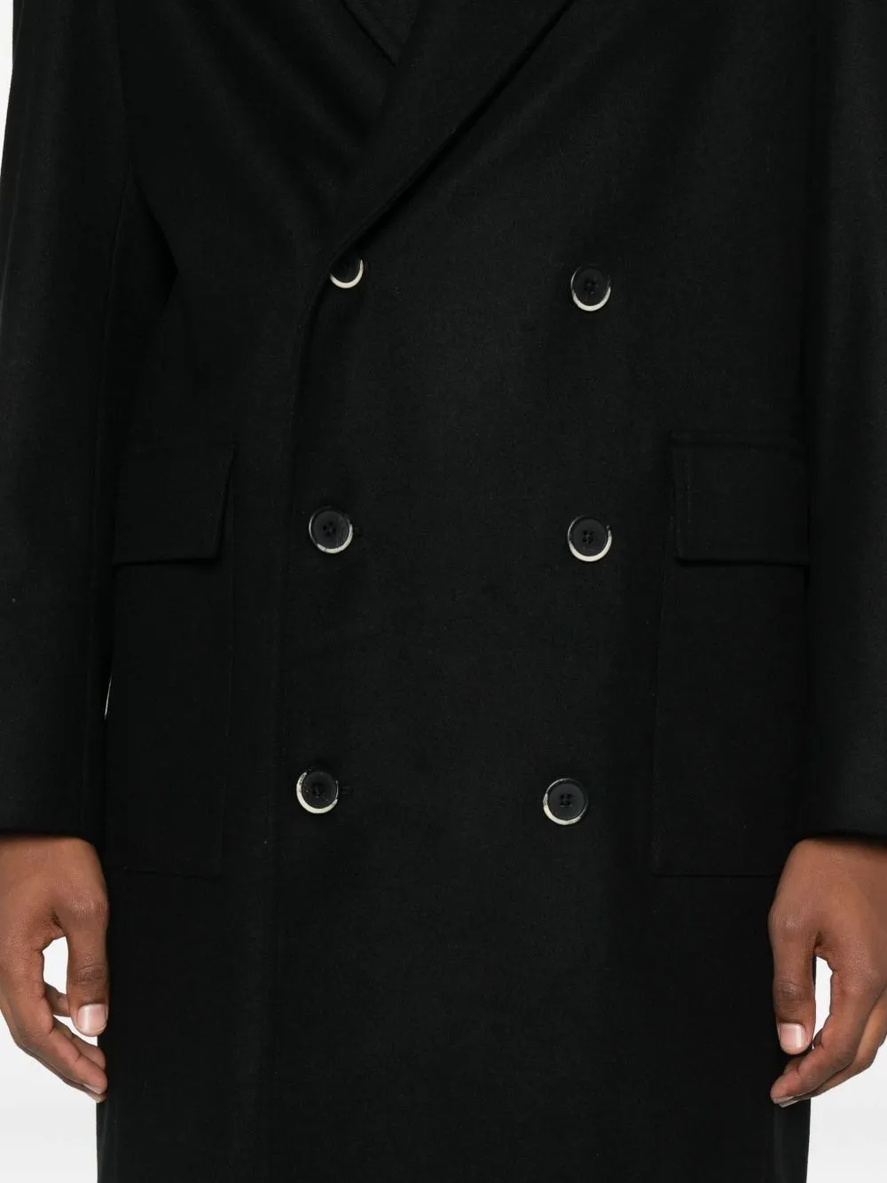 Double-Buttoned Padded Coat