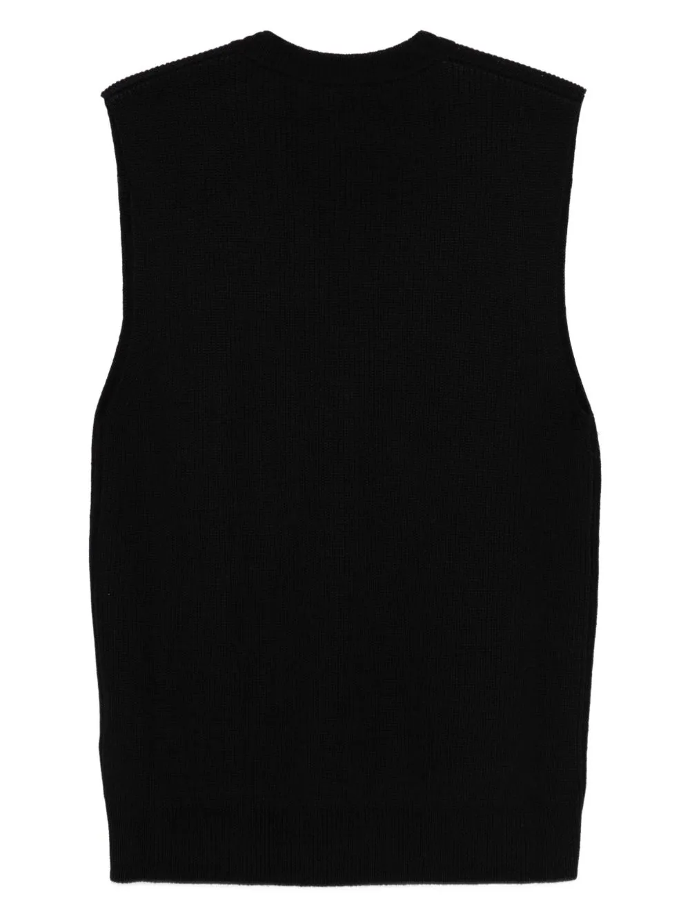 Sleeveless Knit Sweater