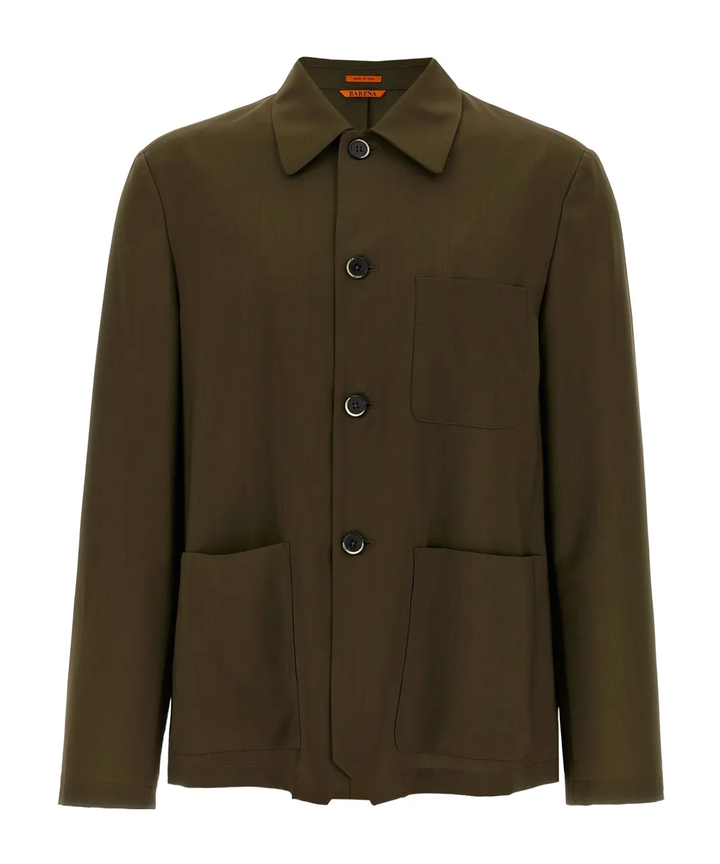 Wool Overshirt