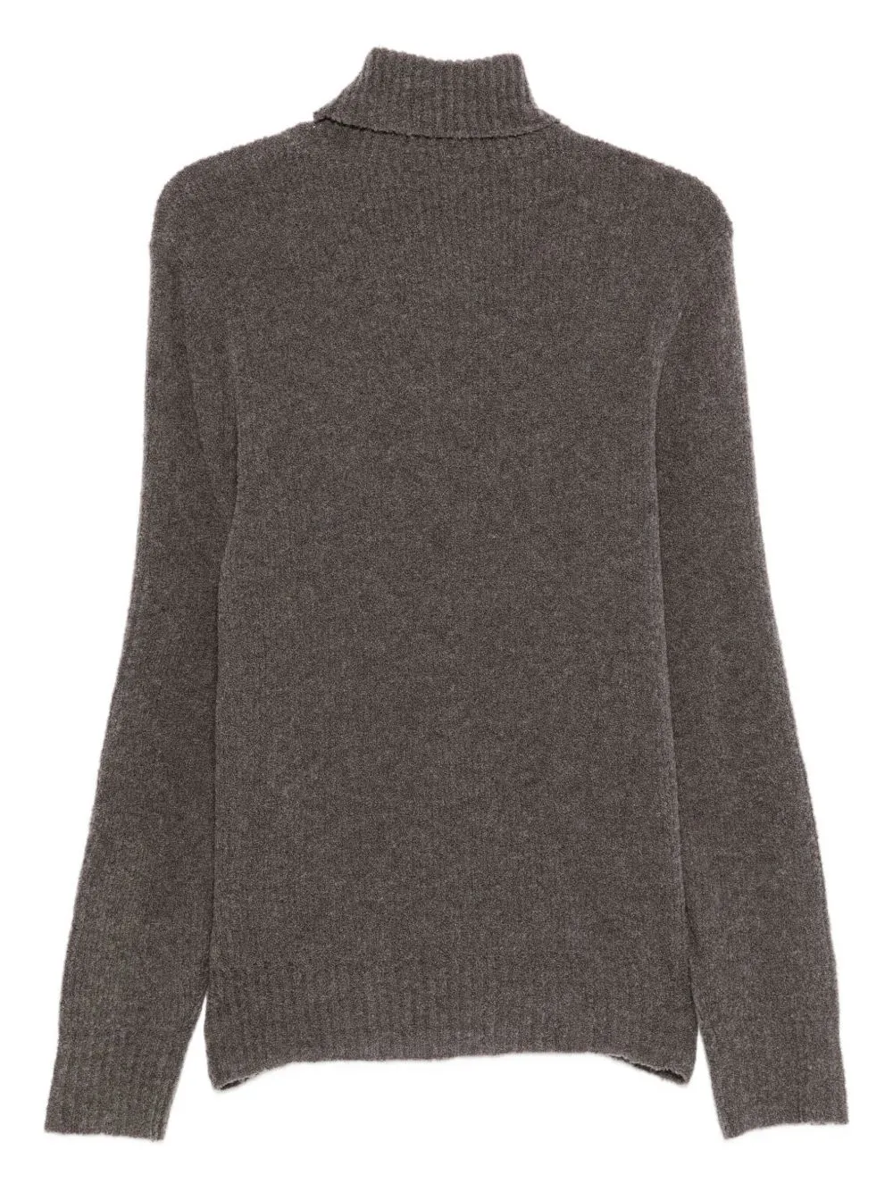 High-Necked Long-Sleeve Sweater