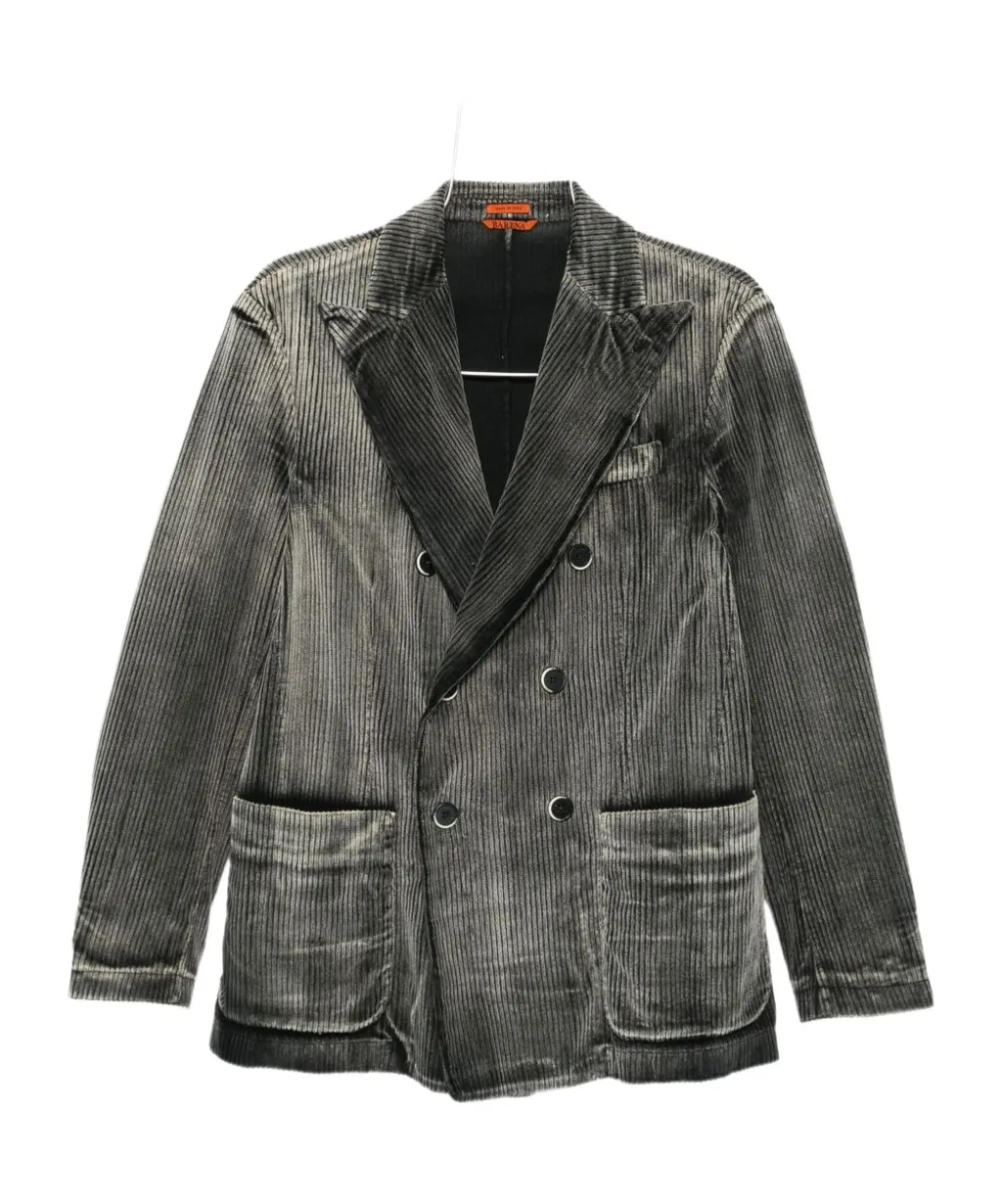 Double-Breasted Suit Jacket