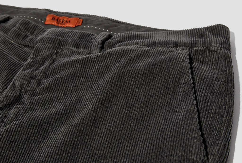 Leather Belt Loop Casual Pants