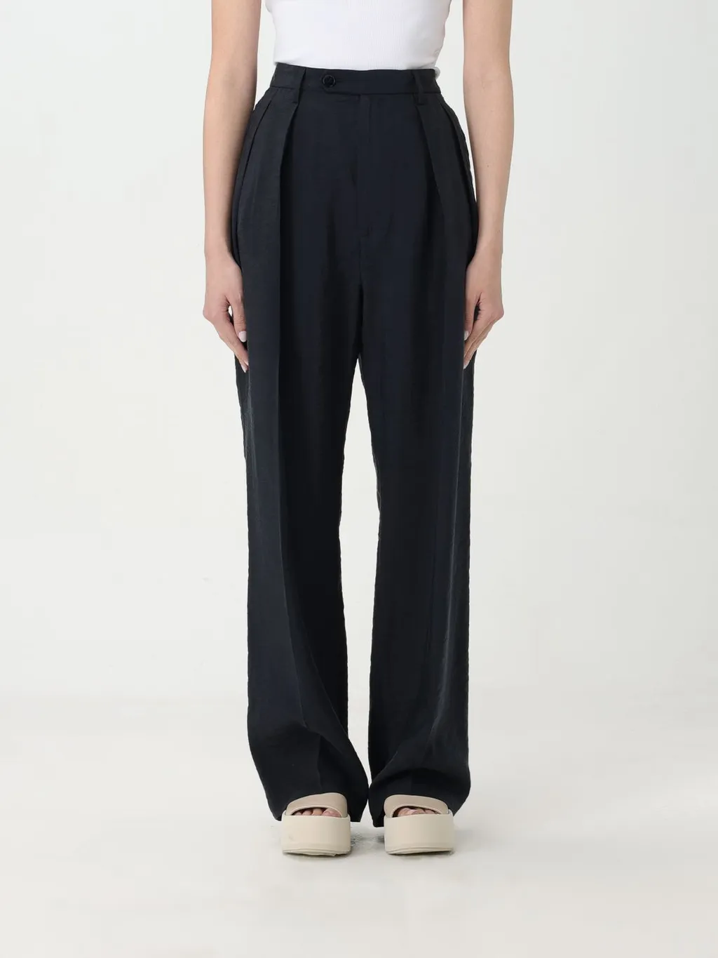 Tom Lieve Pleat-Detail Trousers