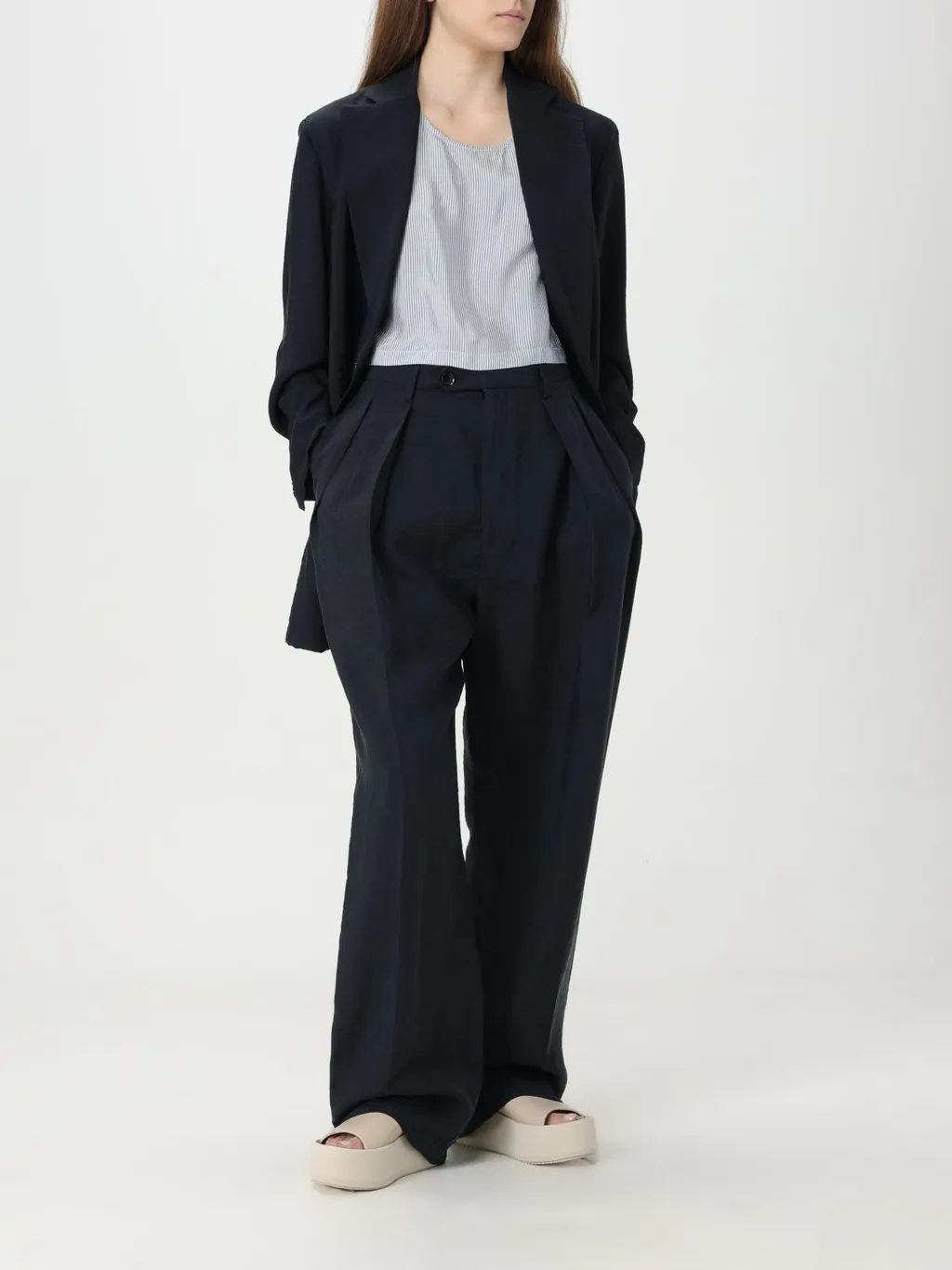 Tom Lieve Pleat-Detail Trousers