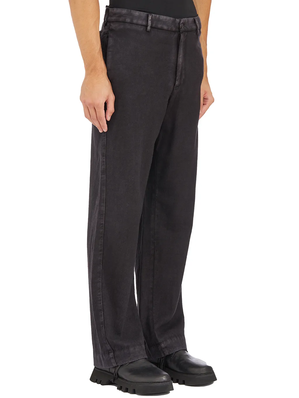 Straight-Leg Trousers