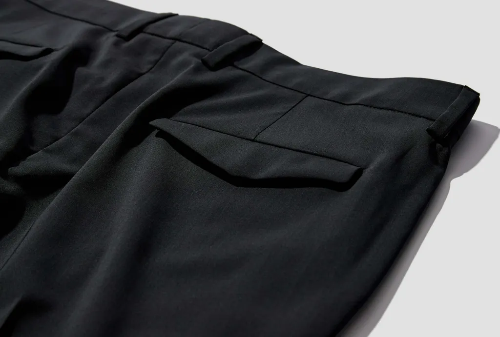 Single Pleat Casual Pants
