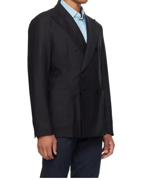 Double-Breasted Suit Jacket