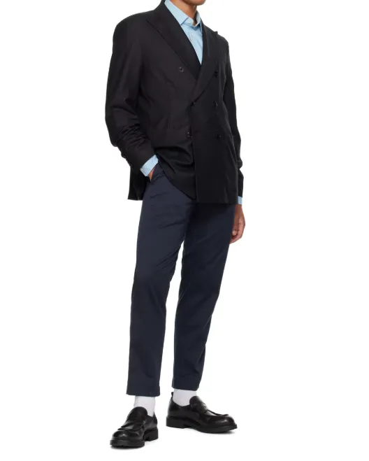 Double-Breasted Suit Jacket