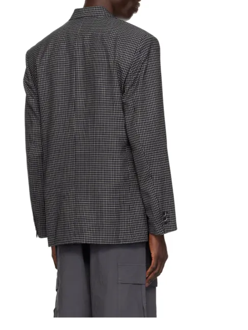 Jacquard Patterned Suit Jacket