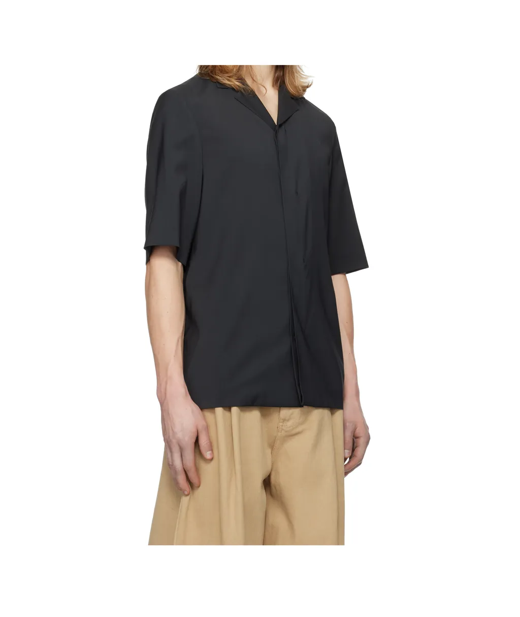 Button-Down Short-Sleeved Shirt