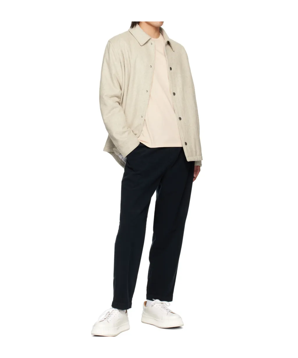 Straight-Leg Stretch Casual Pants