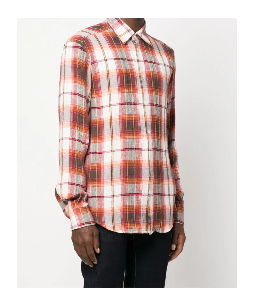 Plaid-Check Pattern Shirt