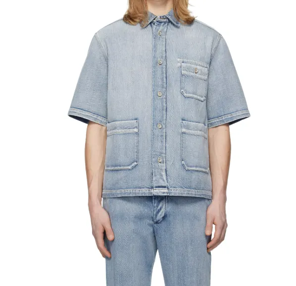 Non-Stretch Denim Shirt