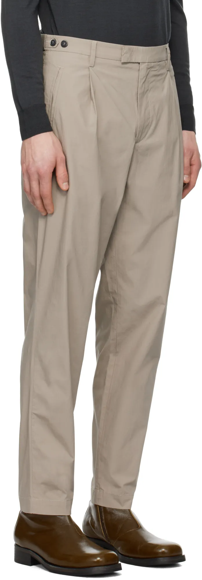 Stretch-Fit Casual Pants