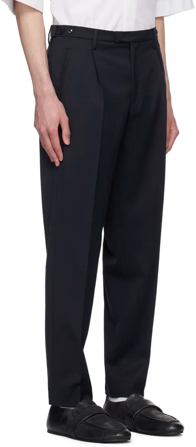 Straight-Leg Casual Pants