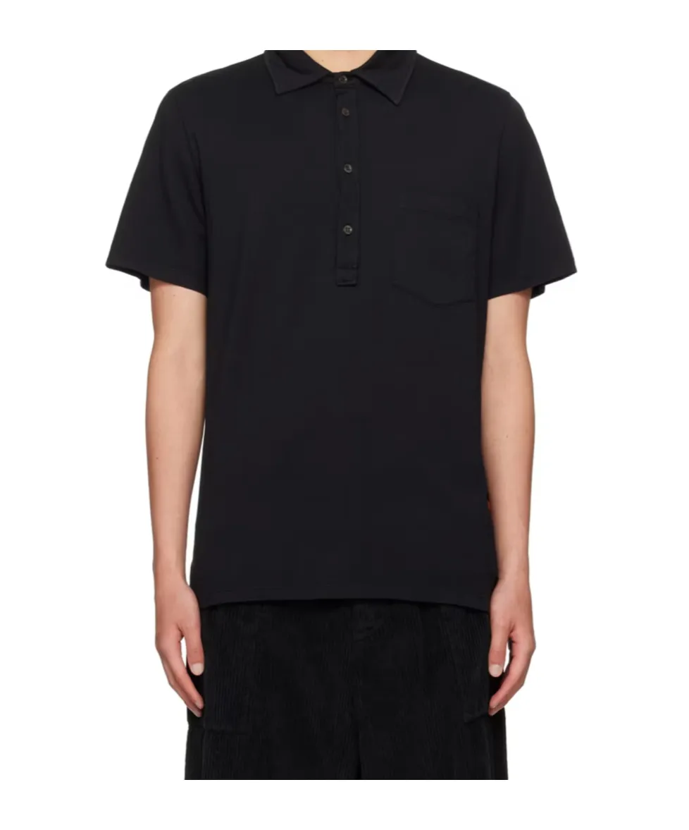 Short Sleeve Patch Pocket Polo Shirt