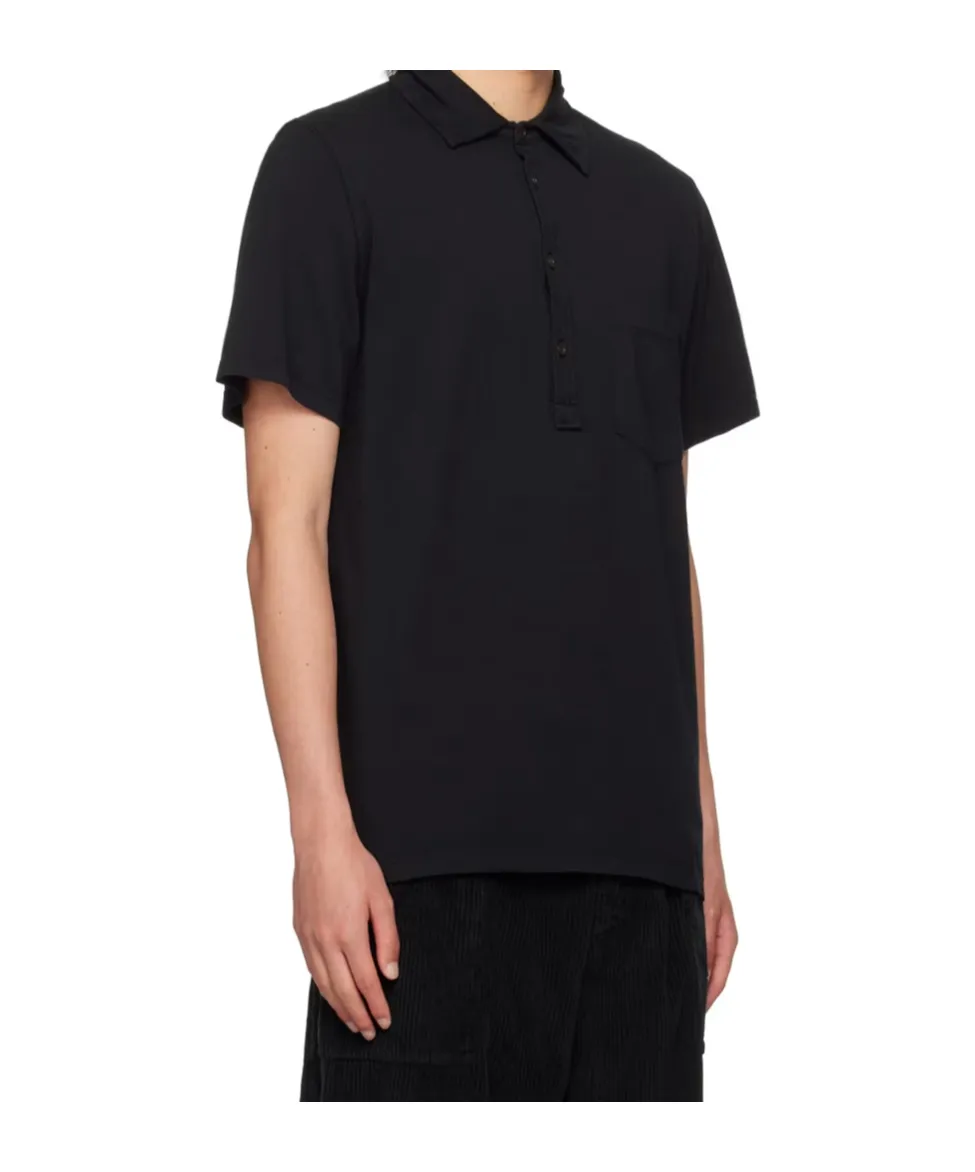 Short Sleeve Patch Pocket Polo Shirt