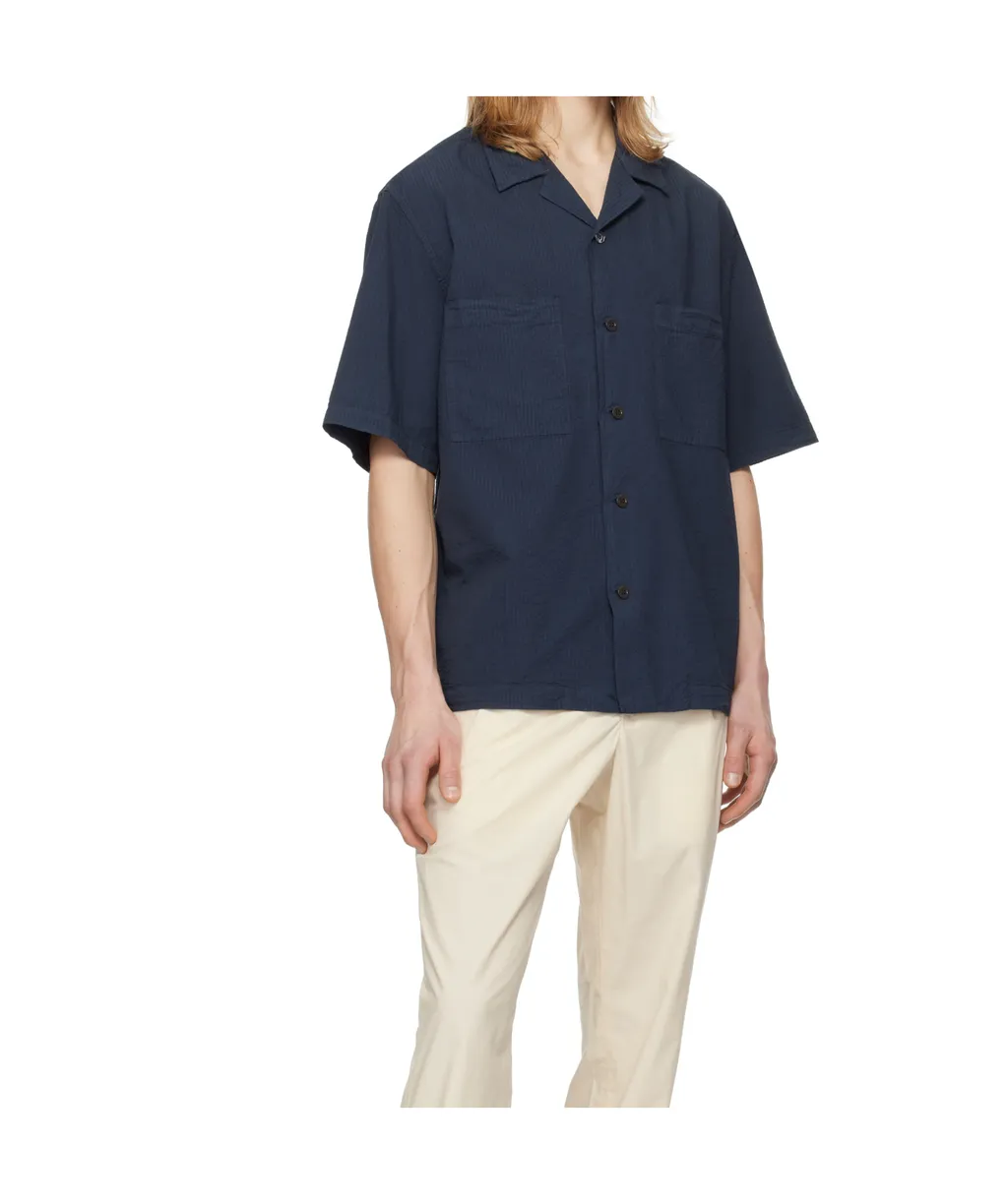 Short Sleeved Buttoned Shirt