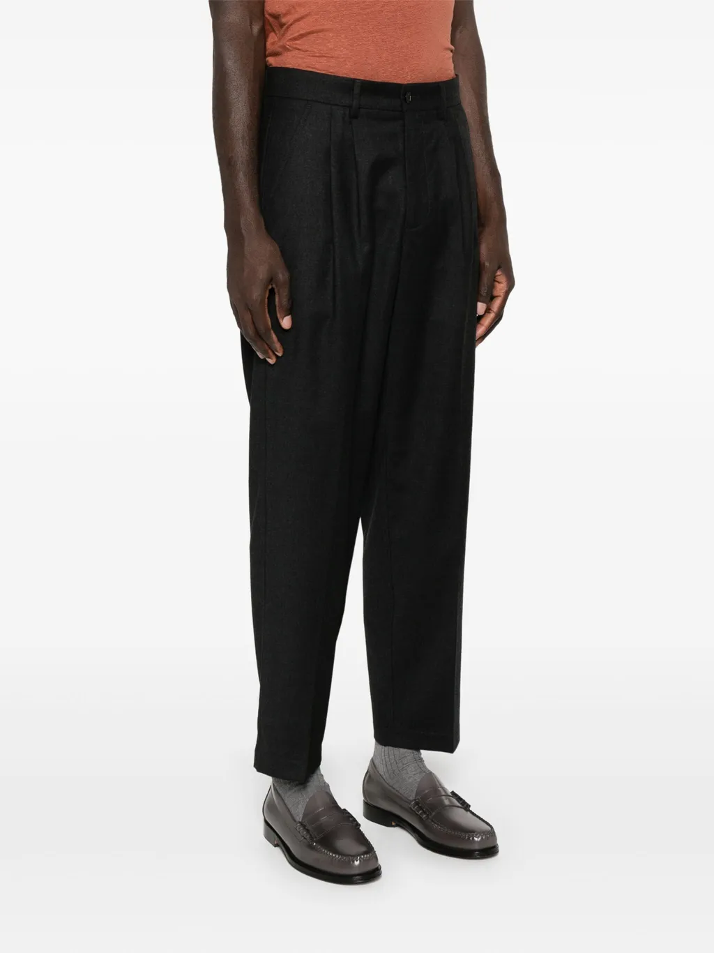Belt-Loop Casual Pants