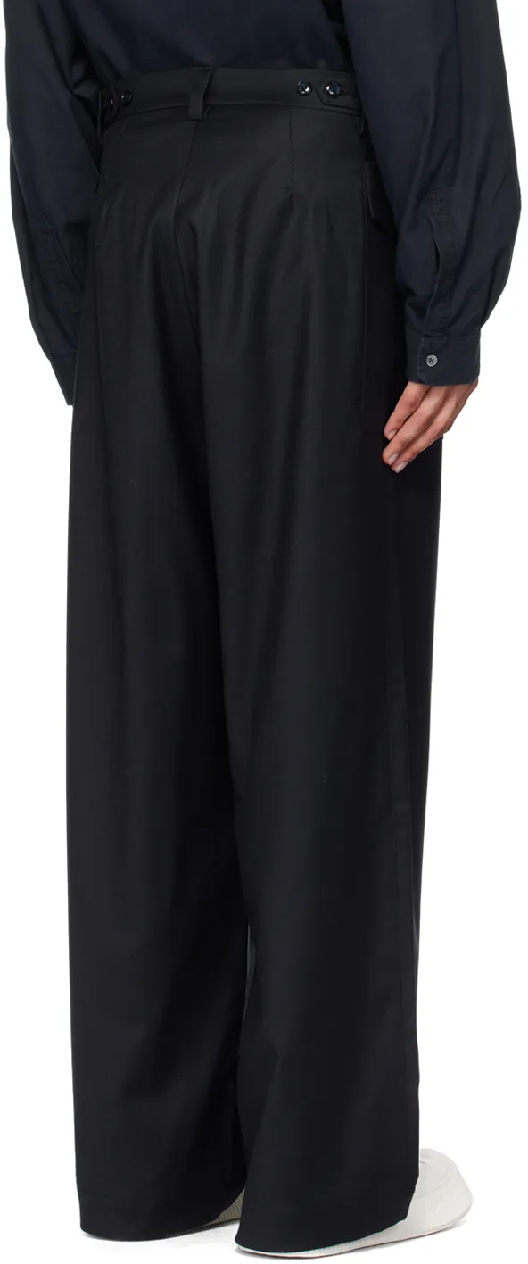 Caorloto Fan Wide-Leg Trousers
