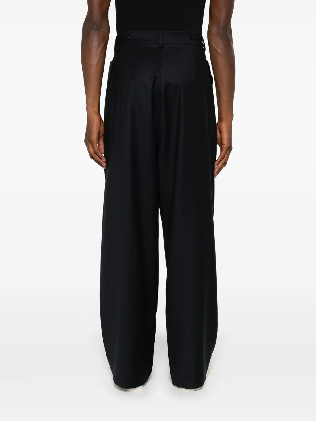 Caorloto Fan Wide-Leg Trousers