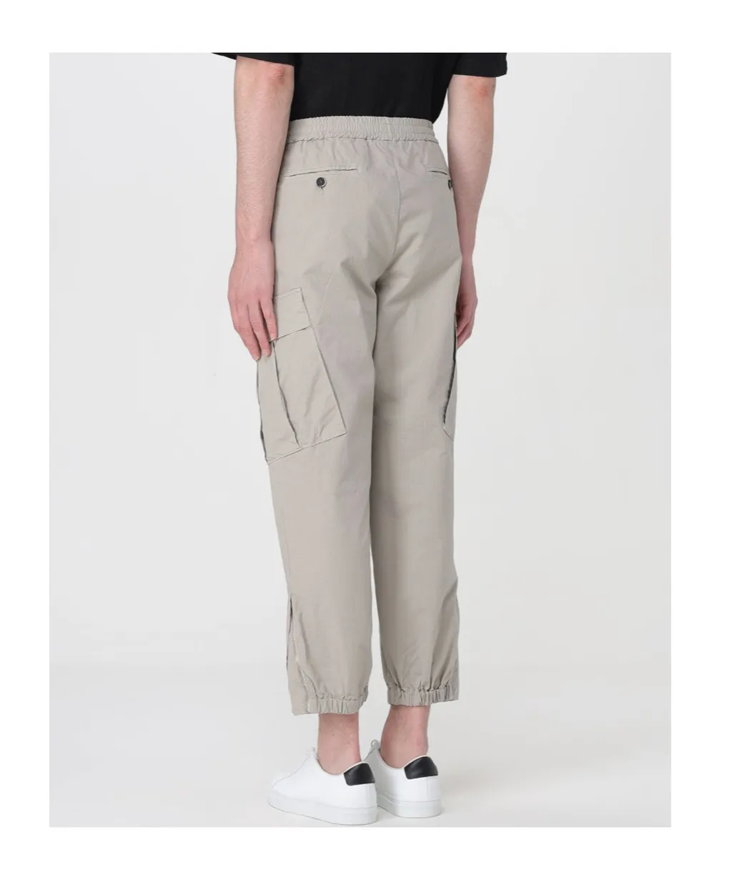 Elastic Waist Casual Pants