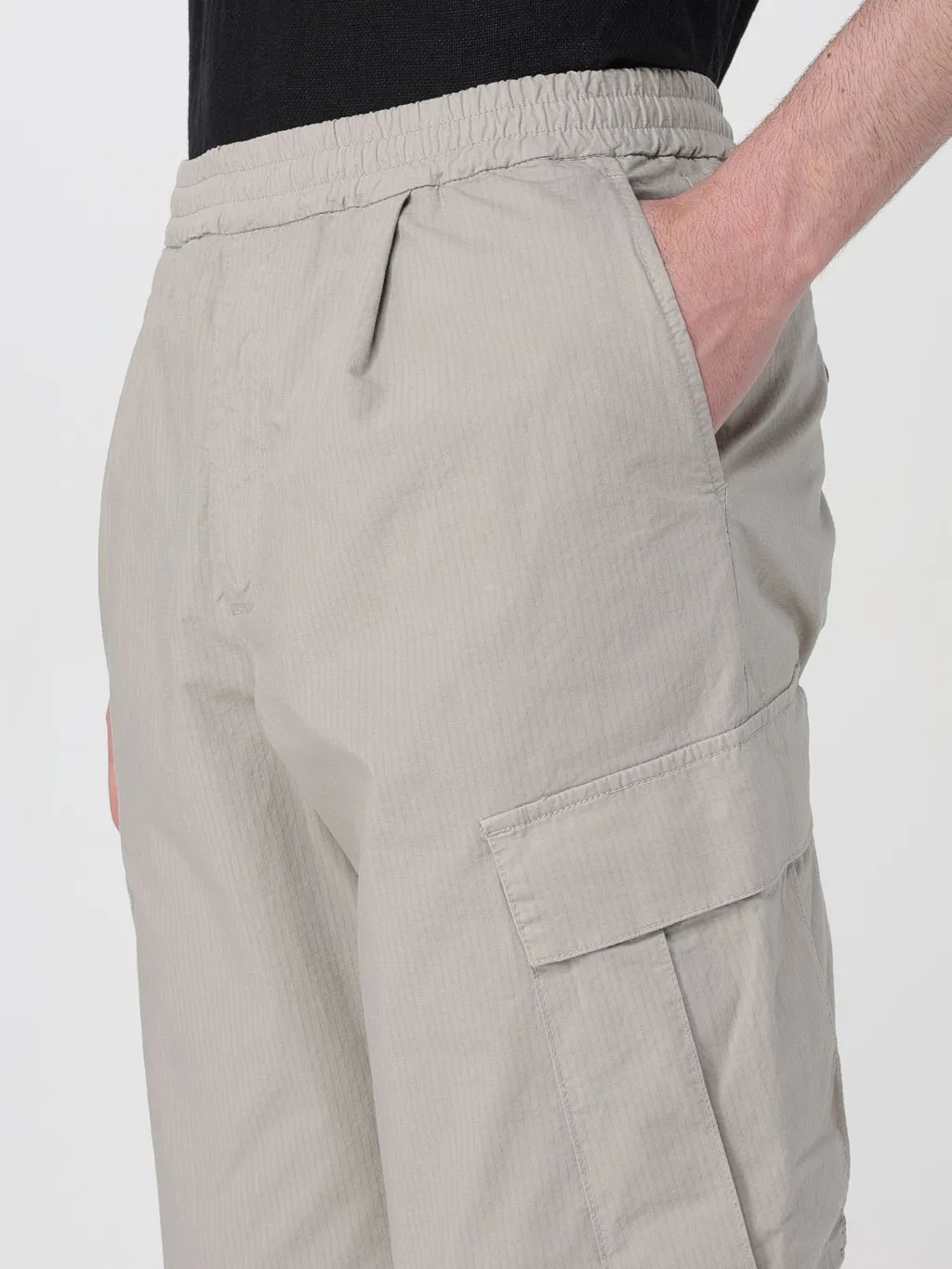 Elastic Waist Casual Pants