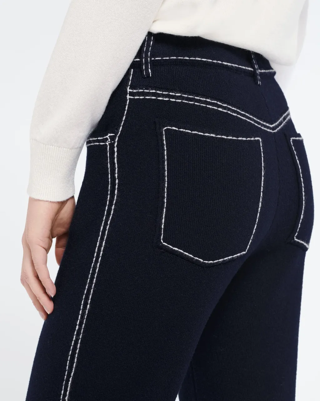 High-Rise Wide-Leg Trousers
