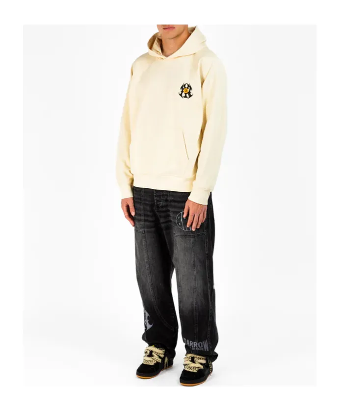 Graphic Embroidered Oversized Hoodie