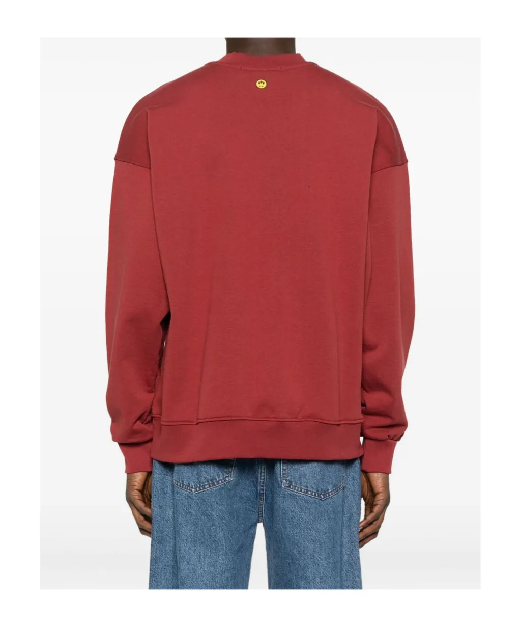 Crew Neck Printed Sweatshirt