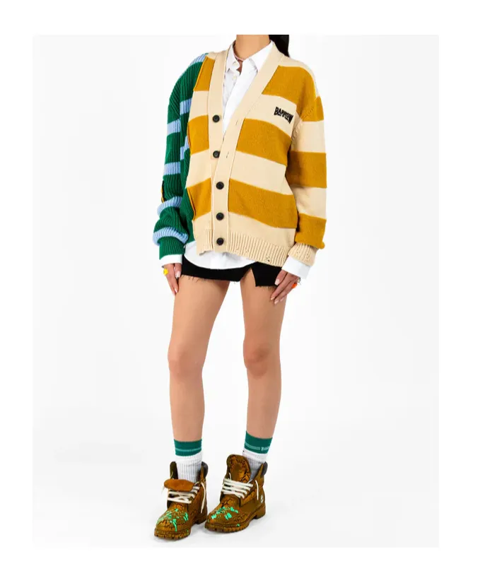 Striped Unisex Cardigan