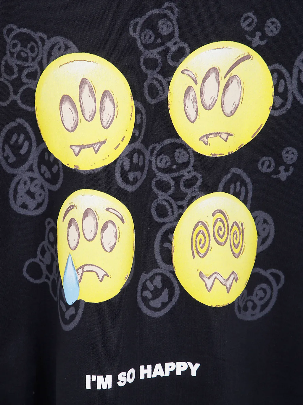 Emoticon-Print Sweatshirt