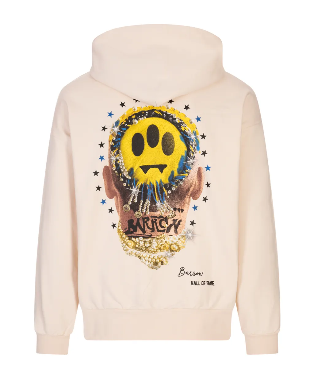 Printed Hooded Sweatshirt