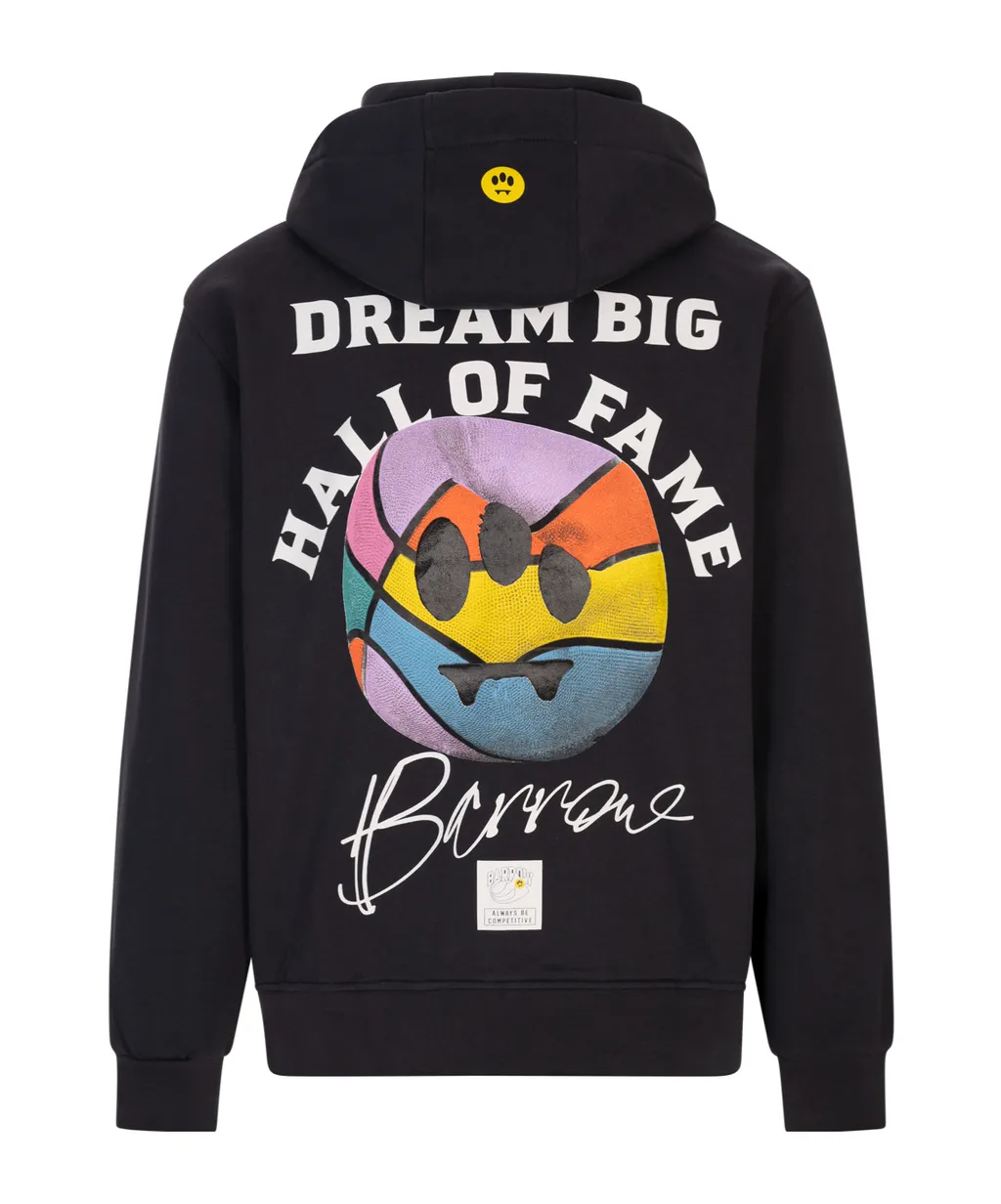 Basketball Print Hoodie