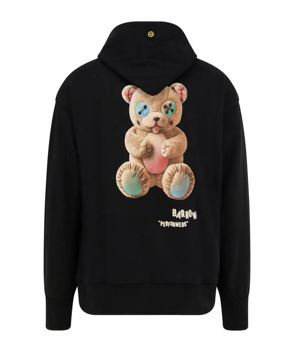 Bear Print Hoodie