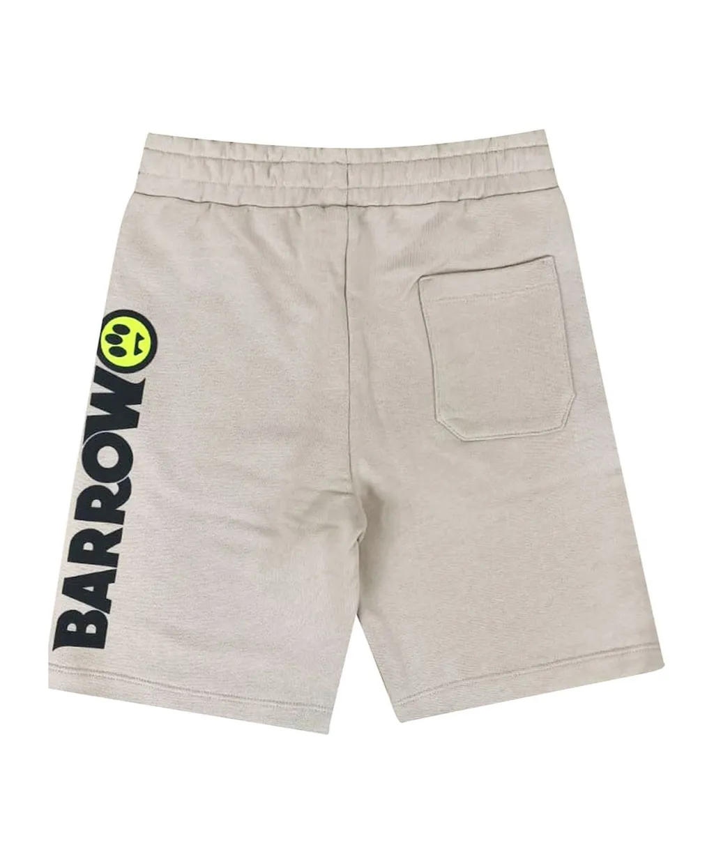 Logo-Print Side-Pocket Shorts