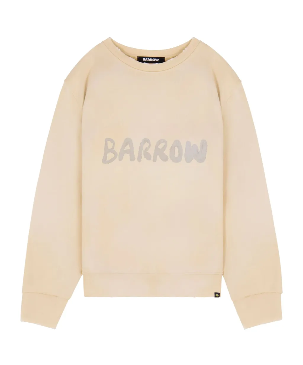 Logo Printed Crewneck Sweatshirt