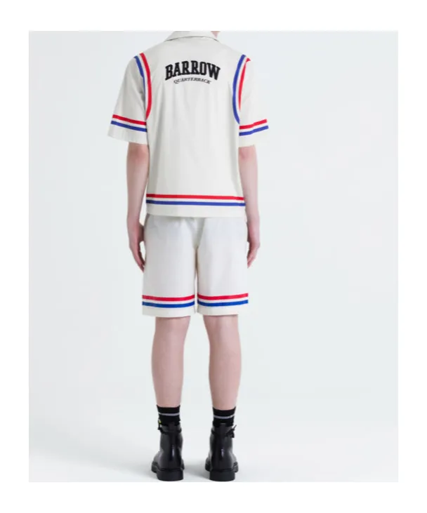 Logo Printed Knee-Length Shorts
