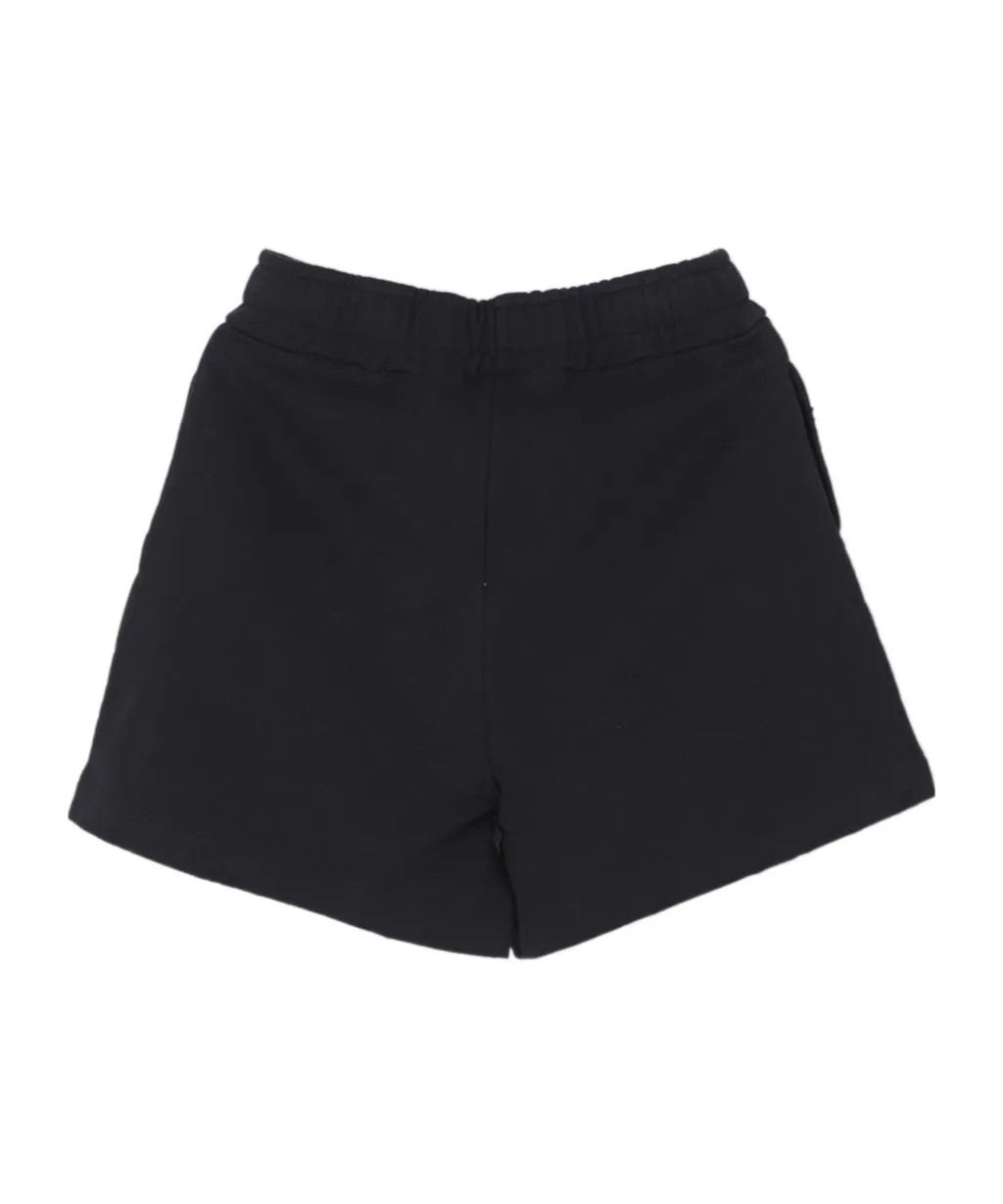 Logo-Print Distressed Shorts